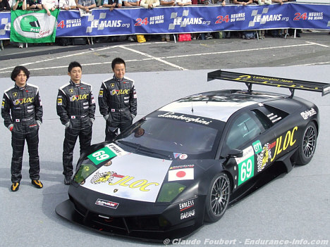 Japansk indsat Lamborghini
(Foto: Claude Foubert - Endurance-Info.com)